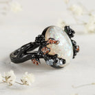 FREE Today: Beauty Harmony & Elegance Vintage White Opal Flower Grace Ring - image 5