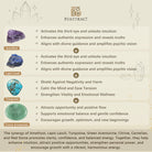 FuAttract Balance Harmony & Serenity Natural Rainbow Crystal Chips Pendant Necklace - image 5