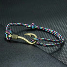 FuAttract Strength Protection & Courage Vintage Fish Hook Braided Bracelet - Multicolor - image 7