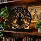 FuAttract Growth Harmony & Inner Peace Tree of Life Spiritual Zen Meditation Metal Candle Holder - Tree of Life - image 0