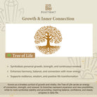FuAttract Growth Harmony & Inner Peace Tree of Life Spiritual Zen Meditation Metal Candle Holder - image 8