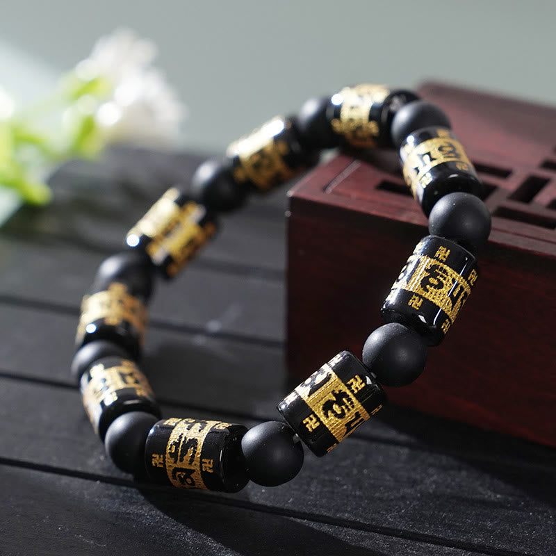 FuAttract Protection Luck & Prosperity Colorful Om Mani Mantra Fortune Money Bracelet - image 10