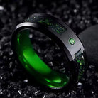 FREE Today: Strength Protection & Power Inlaid Zircon Dragon Pattern Stainless Steel Ring - image 5