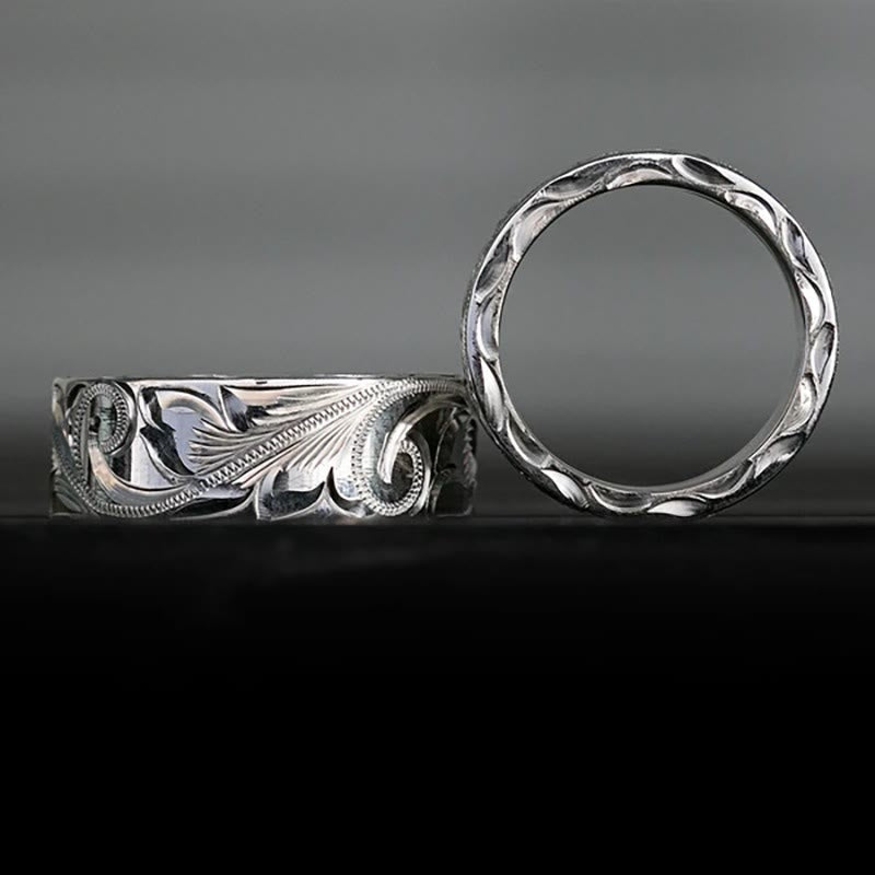 FREE Today: Growth Harmony & Vitality Exquisite Hand Carved Leaf Fashion Ring - image 6