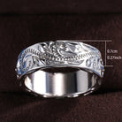 FuAttract Growth Harmony & Vitality Exquisite Hand Carved Leaf Fashion Ring - image 7