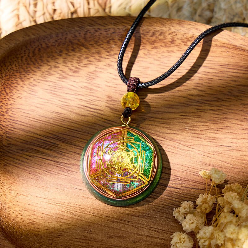 FuAttract Vitality Harmony & Balance Energetic Orgonite Enpower Necklace - image 2