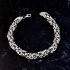 FuAttract Harmony Strength & Connection Stainless Steel Intricate Interlocking Chain Bracelet - image 2