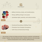 FuAttract Prosperity Luck & Success Yellow Glaze Three-Faced God of Wealth Om Mani Mantra Colorful Agate Bracelet - image 7