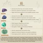 FuAttract Serenity Alignment & Spiritual Harmony Seven Chakra Crystal Adjustable Macrame Bracelet - image 5