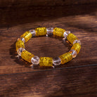 FuAttract Protection Luck & Prosperity Colorful Om Mani Mantra Fortune Money Bracelet - Yellow - image 8