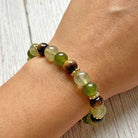 FuAttract Protection Strength & Courage Tiger Eye Black Onyx Red Agate Energy Bracelet - image 10