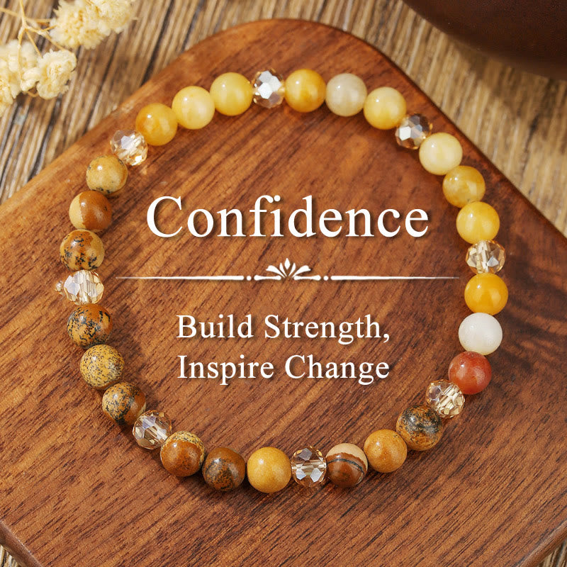 FuAttract Protection Strength & Courage Tiger Eye Black Onyx Red Agate Energy Bracelet - Chrysanthemum Stone(6mm) - image 16