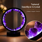 FuAttract Calm Harmony & Serenity Amethyst Crystal Night Lamp Three Color Modes Eye Protection - image 5