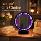 FuAttract Calm Harmony & Serenity Amethyst Crystal Night Lamp Three Color Modes Eye Protection - image 3