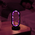 FuAttract Serenity Harmony & Spiritual Energy Amethyst Crystal Flower Cluster Oval Night Lamp for Bedroom Bedside - image 2