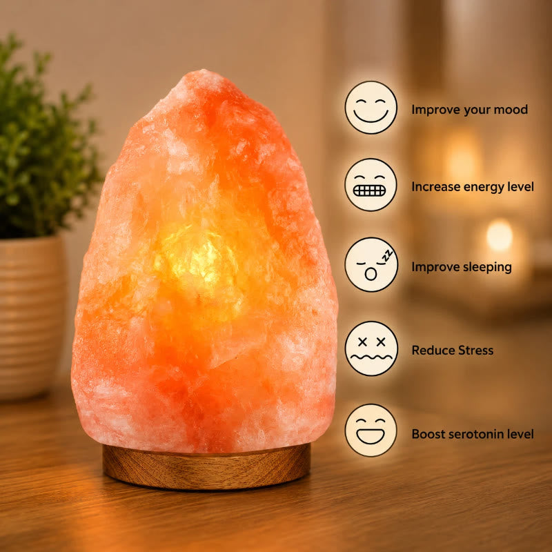 FuAttract Serenity Comfort & Purification Himalayan Salt Crystal Warm Light Lamp - image 3