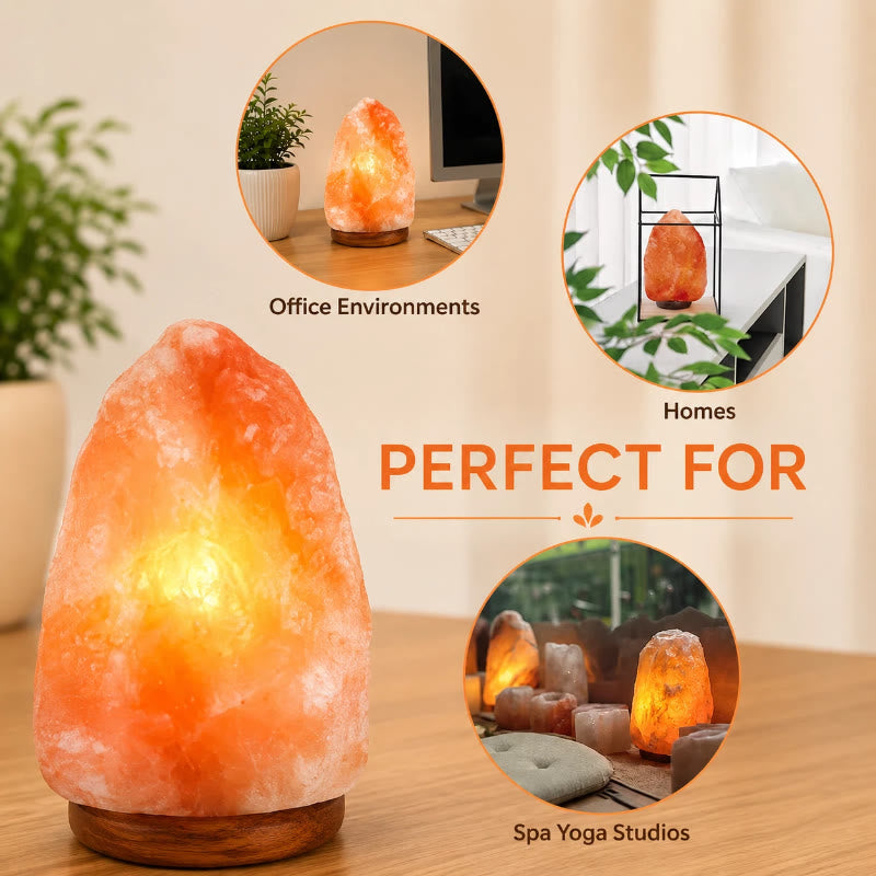 FuAttract Serenity Comfort & Purification Himalayan Salt Crystal Warm Light Lamp - image 4