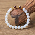 FuAttract Love Balance & Inner Strength White Chalcedony Garnet Citrine Energy Bracelet - image 5