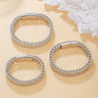 FREE Today: Strength Stability & Connection Woven Square Reversible Stainless Steel Bracelet - image 4