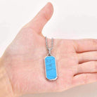 FuAttract Protection Clarity & Confidence Stainless Steel Resin Glossy Minimalist Pendant Necklace - image 15