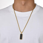 FuAttract Protection Clarity & Confidence Stainless Steel Resin Glossy Minimalist Pendant Necklace - image 10