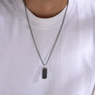 FuAttract Protection Clarity & Confidence Stainless Steel Resin Glossy Minimalist Pendant Necklace - image 3