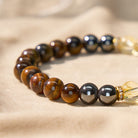 FuAttract Protection Courage Focus & Grounding Black Onyx & Tiger's Eye Bracelet  - image 5
