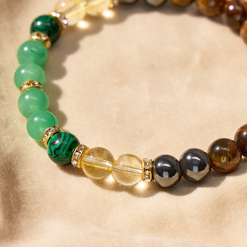 FuAttract Protection Courage Focus & Grounding Black Onyx & Tiger's Eye Bracelet  - image 4