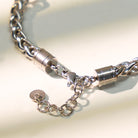 FuAttract Wisdom Luck & Harmony Vintage Turquoise Bridge Charm Stainless Steel Bracelet - image 4