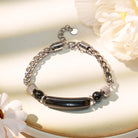 FuAttract Wisdom Luck & Harmony Vintage Turquoise Bridge Charm Stainless Steel Bracelet - image 11
