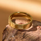 FuAttract Wealth Blessing & Good Fortune Fu Character Titanium Steel Ring - image 5
