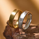 FuAttract Wealth Blessing & Good Fortune Fu Character Titanium Steel Ring - image 0