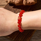 FuAttract Protection Blessing & Good Fortune Om Mani Mantra Lucky Charm Agate Bracelet - image 14
