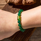 FuAttract Protection Blessing & Good Fortune Om Mani Mantra Lucky Charm Agate Bracelet - image 19