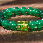 FuAttract Protection Blessing & Good Fortune Om Mani Mantra Lucky Charm Agate Bracelet - image 10