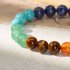FuAttract Serenity Alignment & Spiritual Harmony Seven Chakra Crystal Adjustable Macrame Bracelet - image 3