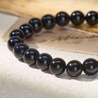 FuAttract Protection Strength & Confidence Black Onyx Adjustable Macrame Bracelet - image 3