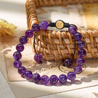 FuAttract Clarity Wisdom & Spiritual Harmony Amethyst Adjustable Macrame Bracelet - image 1