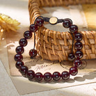 FuAttract Love Confidence & Passion Garnet Adjustable Macrame Bracelet - image 1