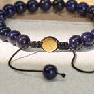FuAttract Calm Clarity & Inner Peace Blue Sandstone Adjustable Macrame Bracelet - image 4