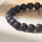 FuAttract Protection Grounding & Stability Lava Stone Adjustable Macrame Bracelet - image 3