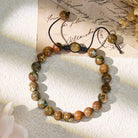 FuAttract Balance Harmony & Vitality Unakite Adjustable Macrame Bracelet - image 2