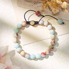 FuAttract Harmony Growth & Healing Shoushan Stone Adjustable Macrame Bracelet - image 2