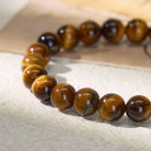 FuAttract Confidence Stability & Courage Tiger's Eye Adjustable Macrame Bracelet - image 3