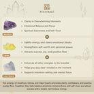 FuAttract Peace Harmony & Emotional Comfort Natural Crystal Tooth Flower Night Lamp Bedroom Bedside - image 4