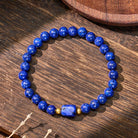 FuAttract Wisdom Prosperity & Lucky Natural Lapis Lazuli Energy Bracelet - image 3