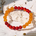 FuAttract Wealth Attract & Success Red Tiger's Eye Yellow Agate Lucky Bracelet - image 2