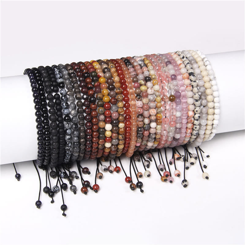 FuAttract Freedom Balance & Vitality Natural Stone Bohemian Handmade Adjustable Rope Bracelet - image 0