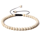 FREE Today: Freedom Balance & Vitality Natural Stone Bohemian Handmade Adjustable Rope Bracelet - White Fossil - image 9