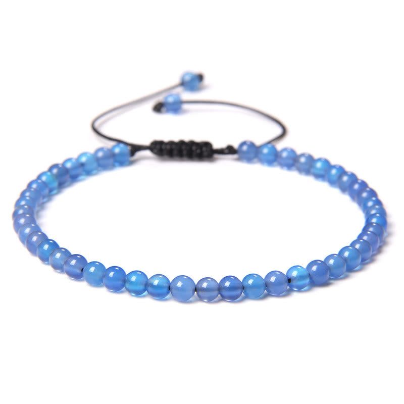FREE Today: Freedom Balance & Vitality Natural Stone Bohemian Handmade Adjustable Rope Bracelet - Blue Agate - image 12